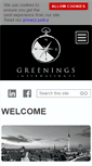 Mobile Screenshot of greeningsinternational.com